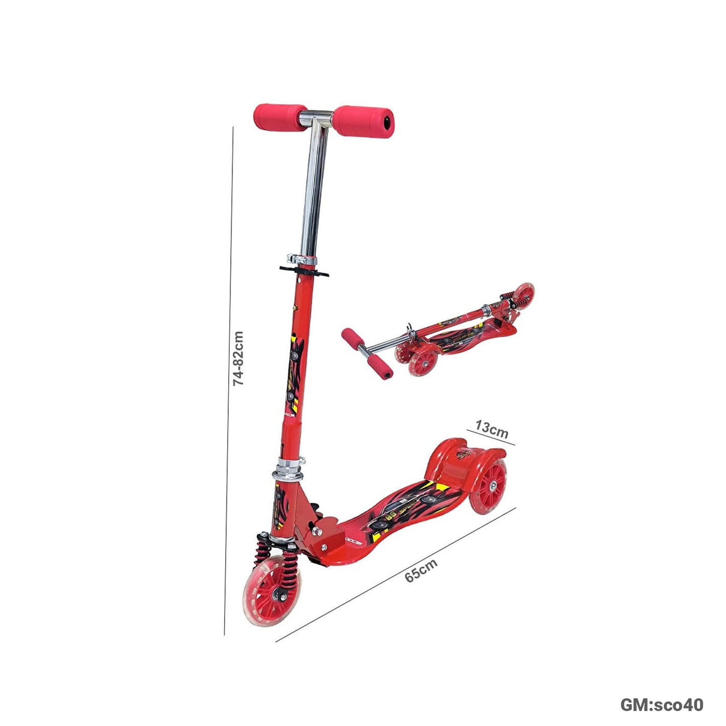 Scooter SCO40 - Red