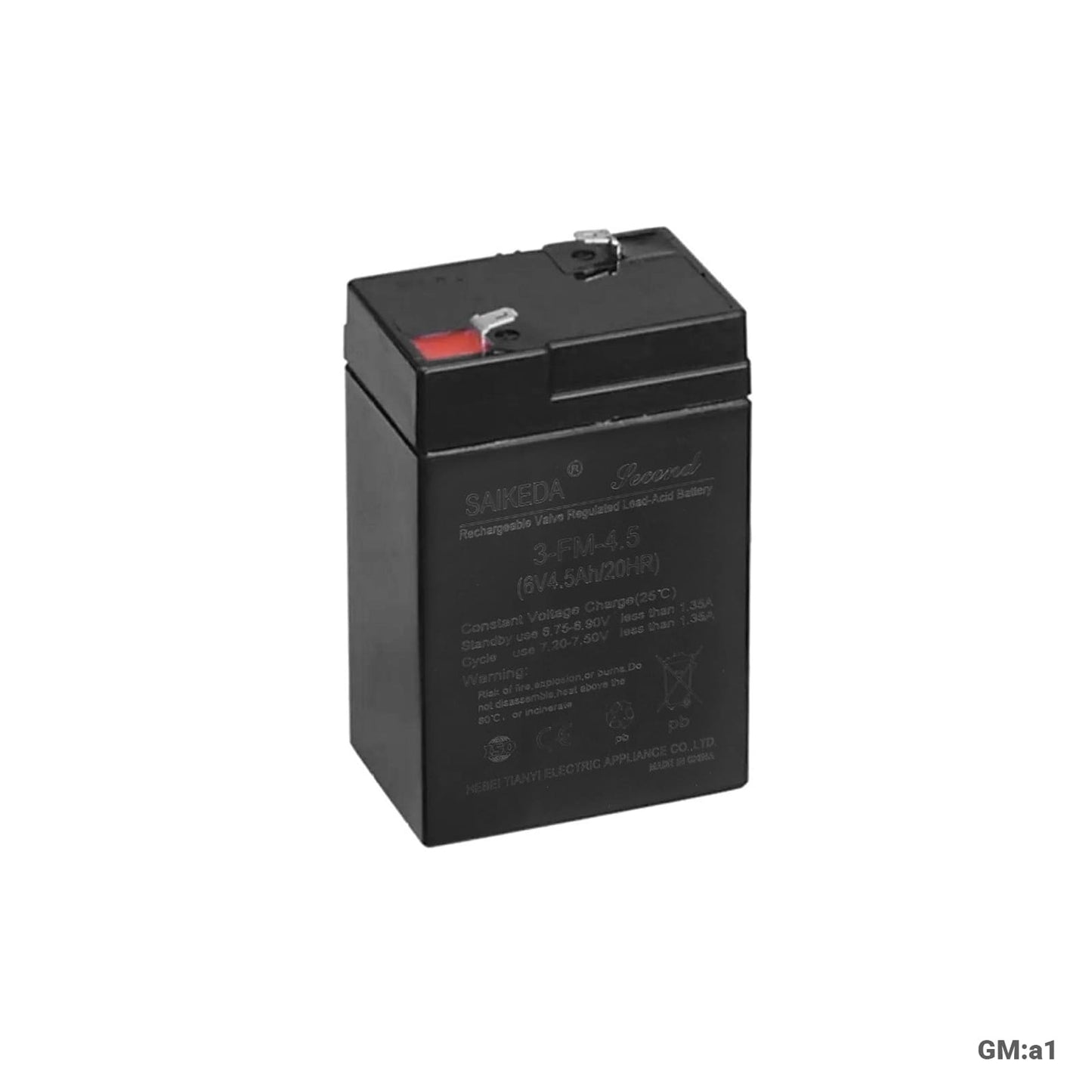 6V Rechargeable Battery "a1"