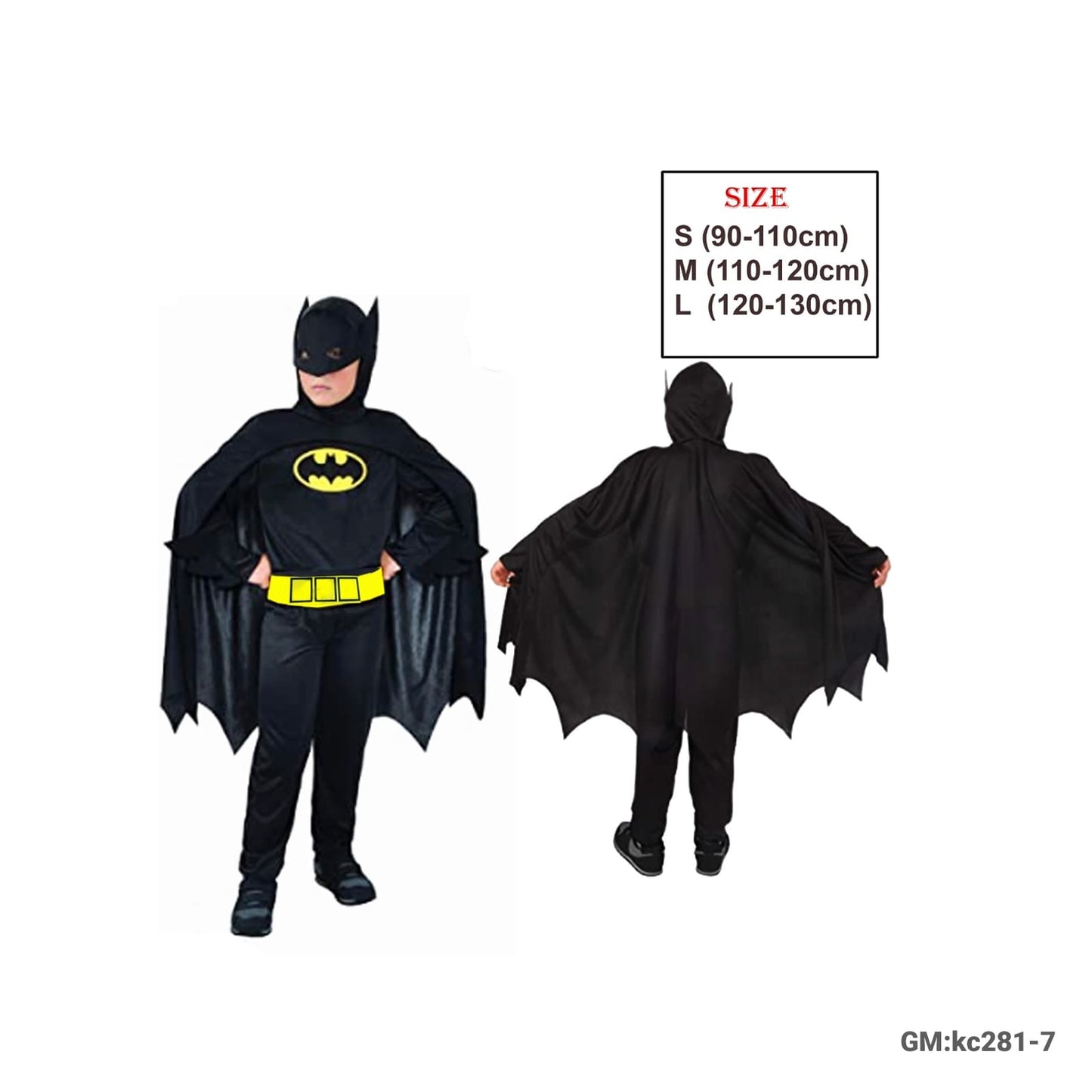 Muscle Batman Costume "kc281-7"