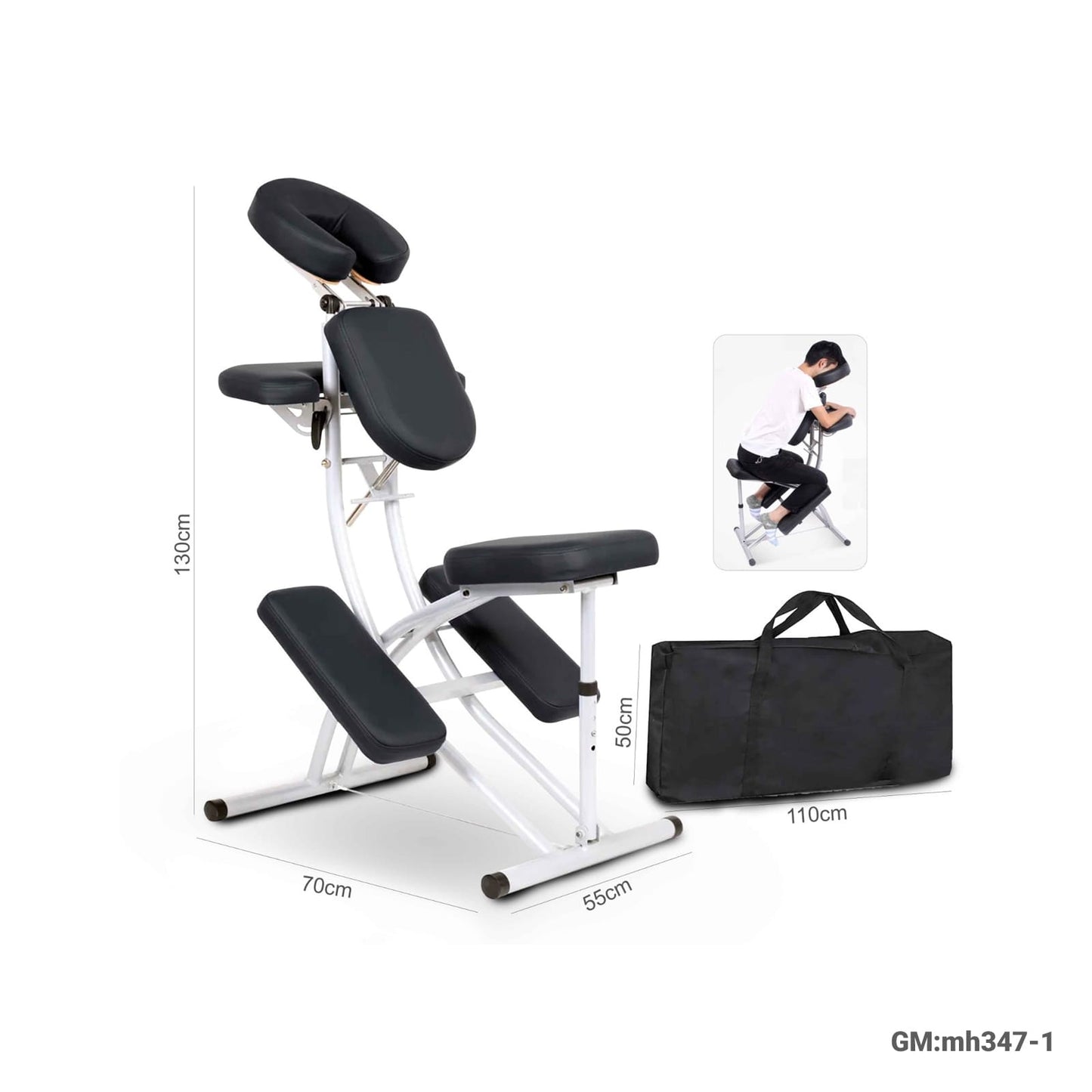 Portable Massage Tattoo Chair "mh347-1"