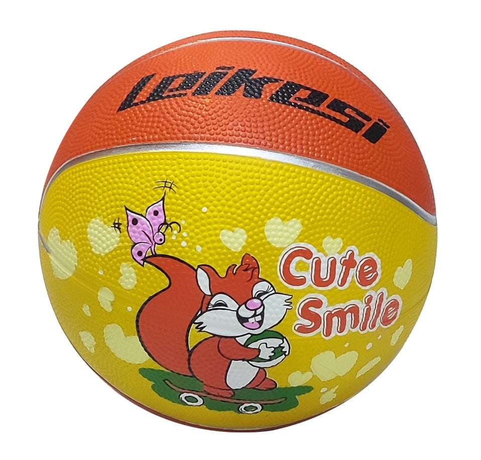 Children's Rubber Basketball Size: 3 "lx-1203"