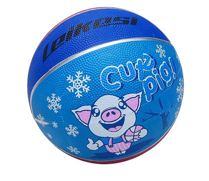 Children's Rubber Basketball Size 3 "lx-1203"