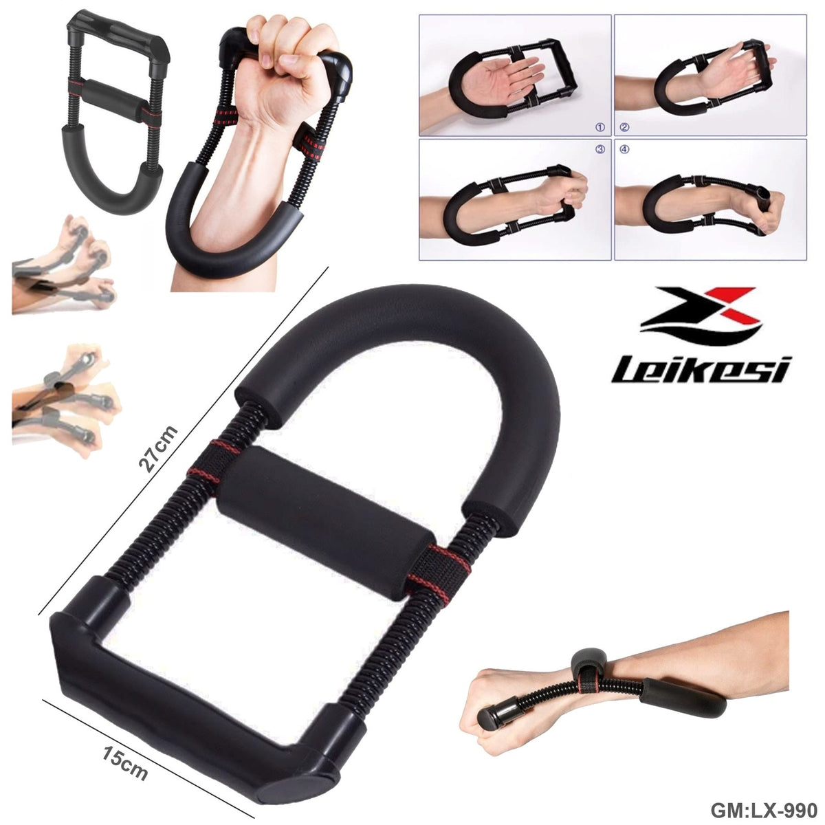 Wrist Exercise Hand Grip Strengthener "lxx-990"