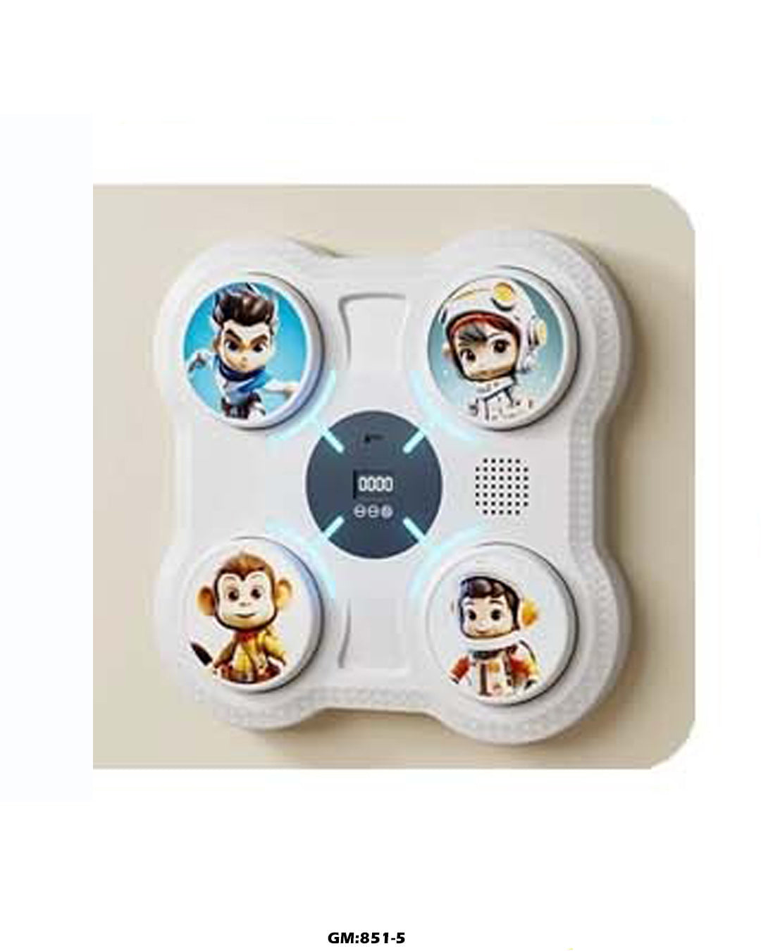 Smart Music Boxing – Interactive Wall-Mounted Punch Game "851-5"