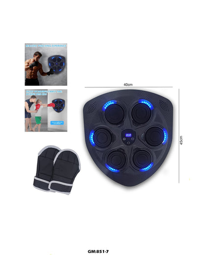 Intelligent Boxing Machine – LED Display | Wall-Mounted Punch Training Pad