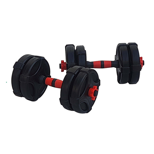 Barbell Weightlifting Set with Adjustable Connecting Rod 10KG "878"