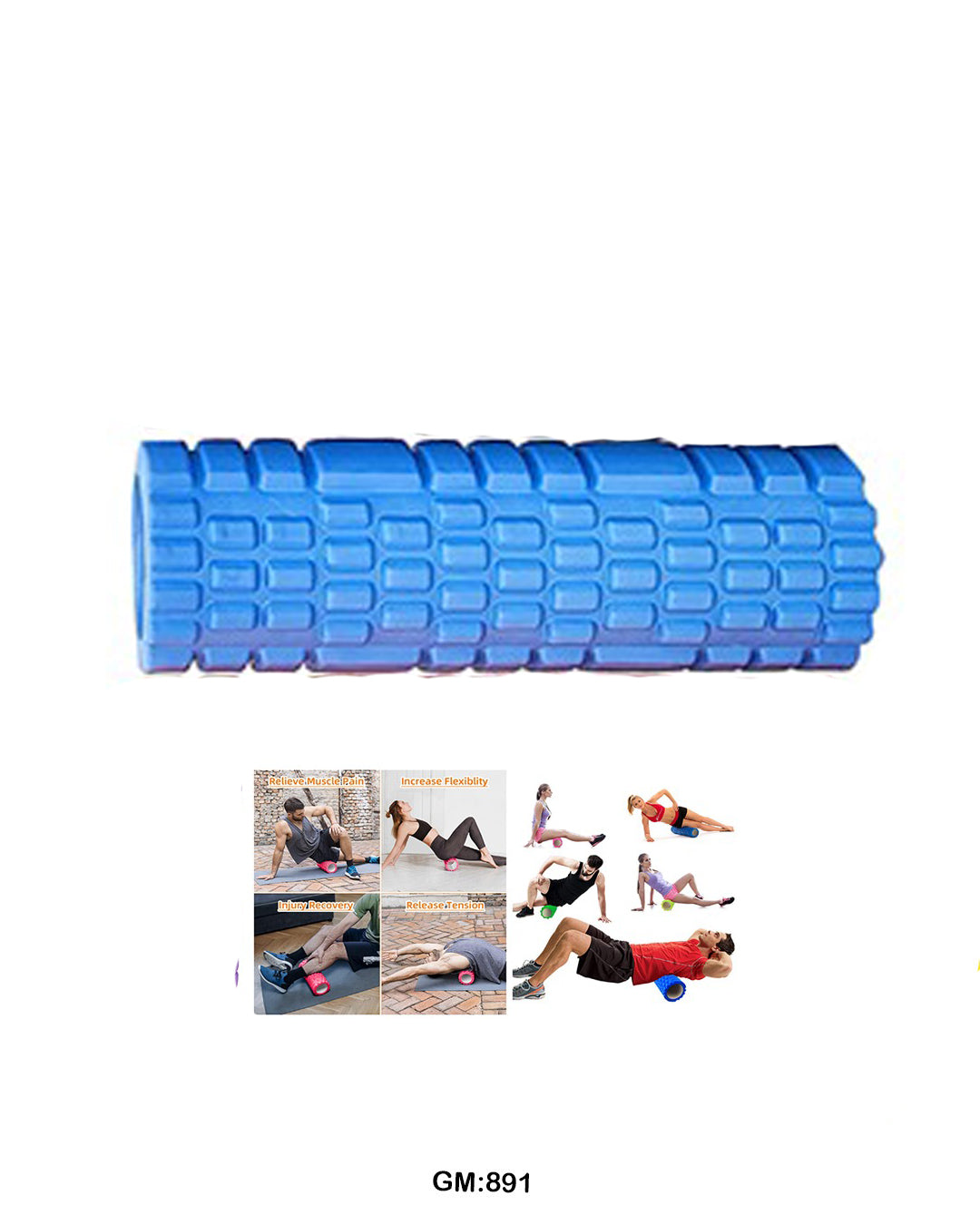 Fitness Foam Roller Block for Yoga Exercise, Gym "891"