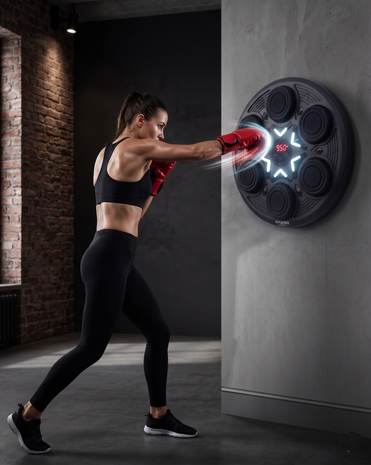 Intelligent Boxing Machine – Wall-Mounted Boxing Trainer with LED Display | Fun Game for Kids & Adults "851-4"