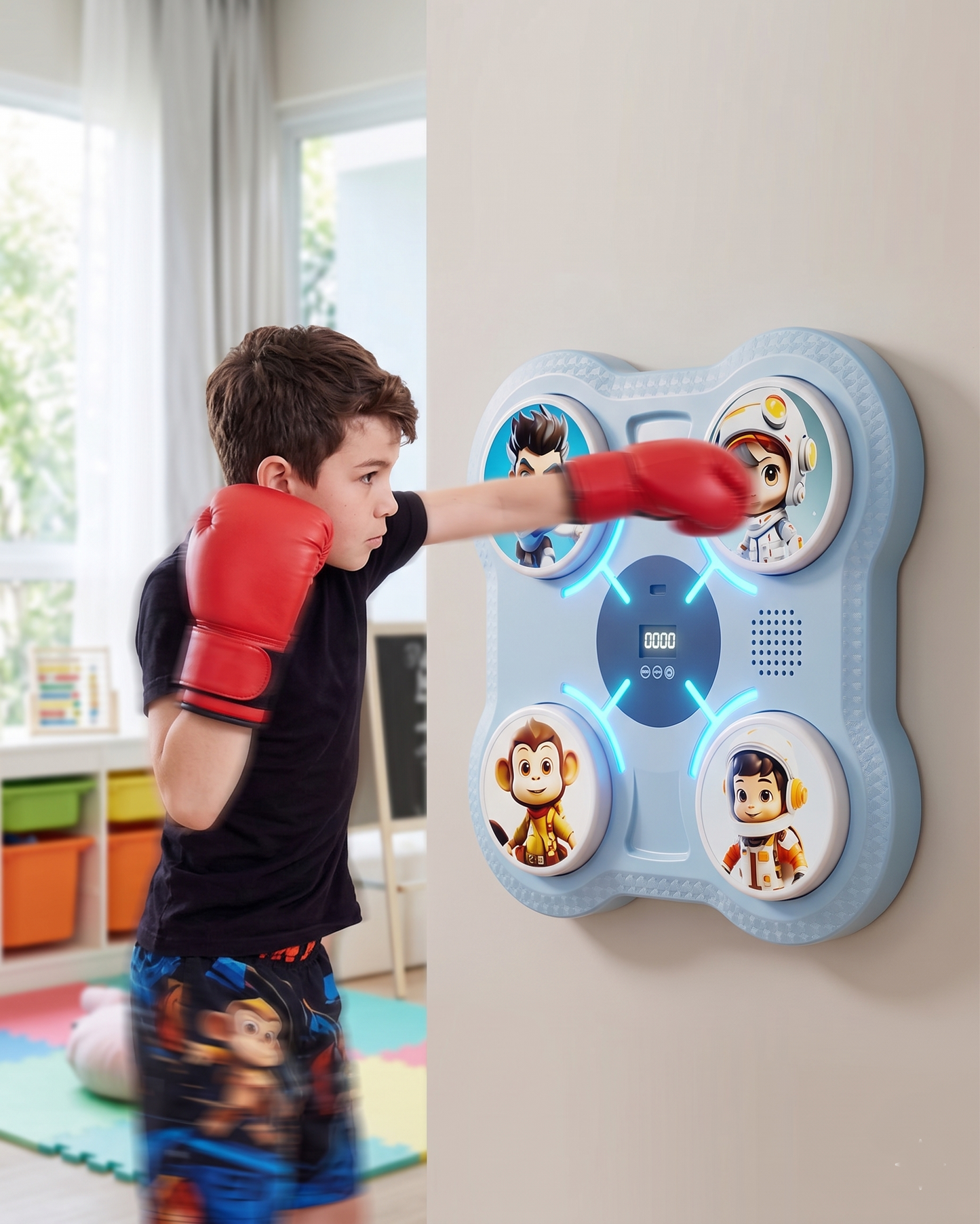 Kids Smart Music Boxing Target