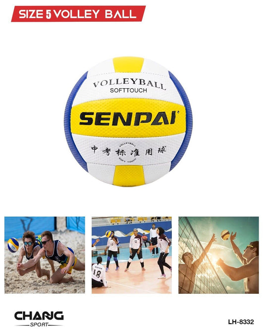 Senpai Size 5 Volleyball – Soft Touch Training Ball "LH-8332"