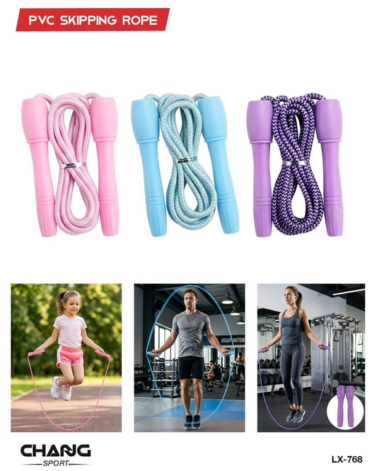 PVC Skipping Rope – Lightweight Fitness Jump Rope "LX-768"