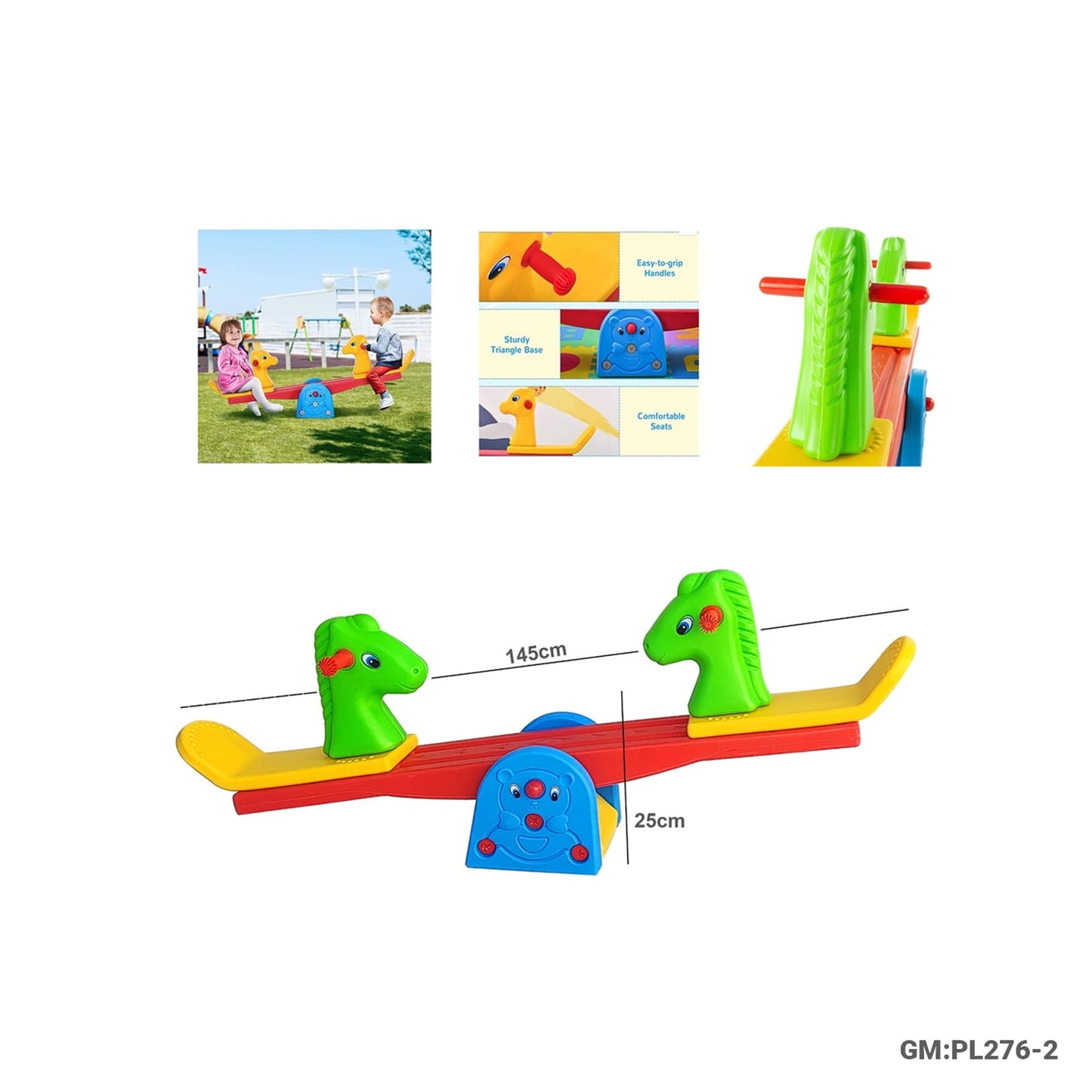 Kids Double See Saw (PL276-2)