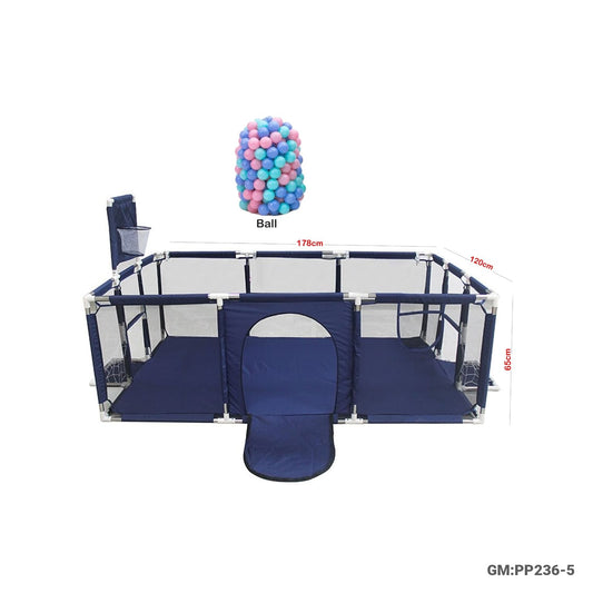 Baby Playpen Rectangle Fence "PP236-5"