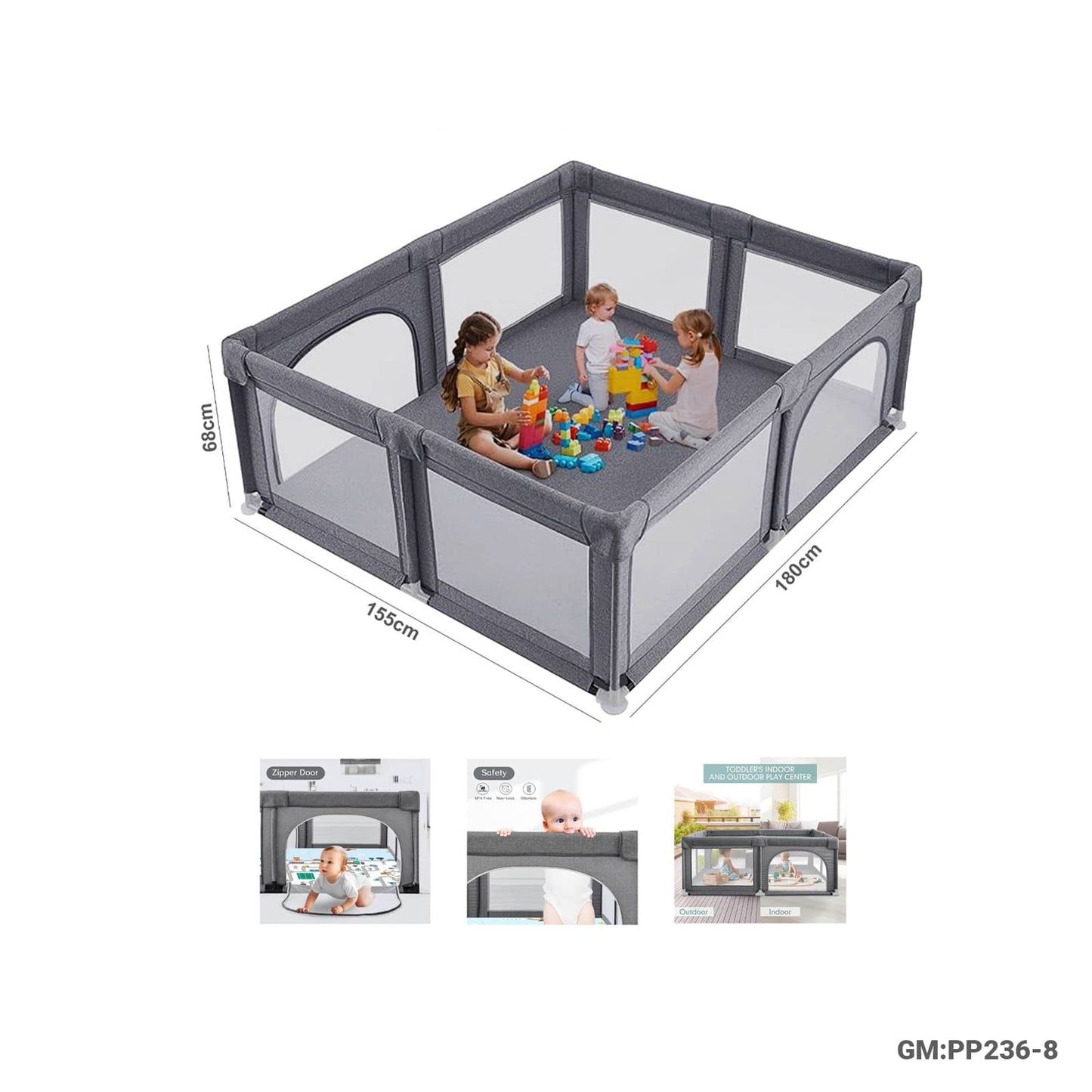 Baby Playpen "PP236-8"