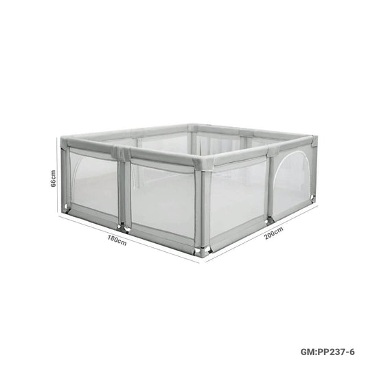 XXL Baby Playpen | 200x180x66cm "PP237-6"