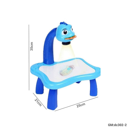 Children LED Projector Art Painting Table Desk "dc302-2"
