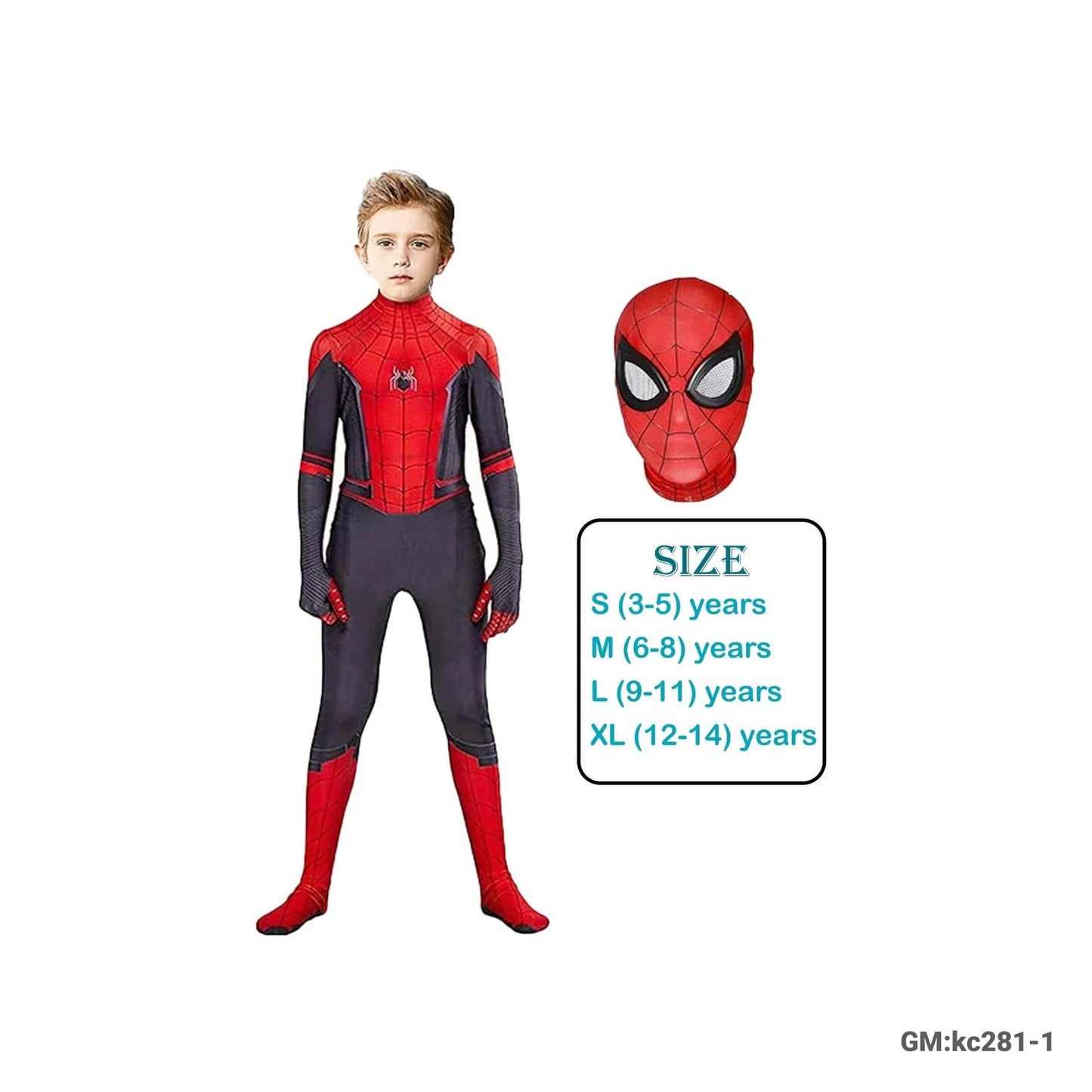 Spider-Man Clothing Set "kc281-1"