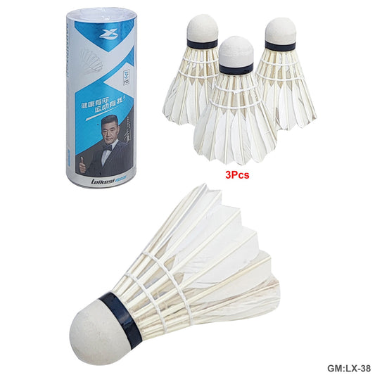 Feather Shuttlecock Badminton Balls "lx-38"