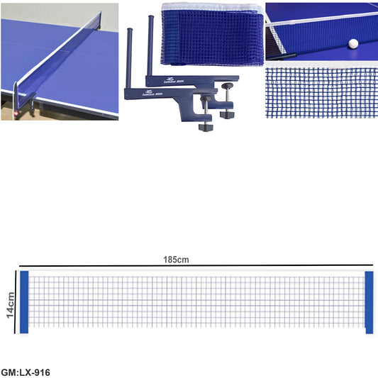 Table Tennis Net & Two-Way Support Set  "lx-916"
