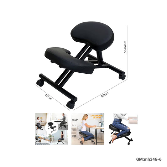 Adjustable Angled Kneeling Stool Chair "mh346-6"