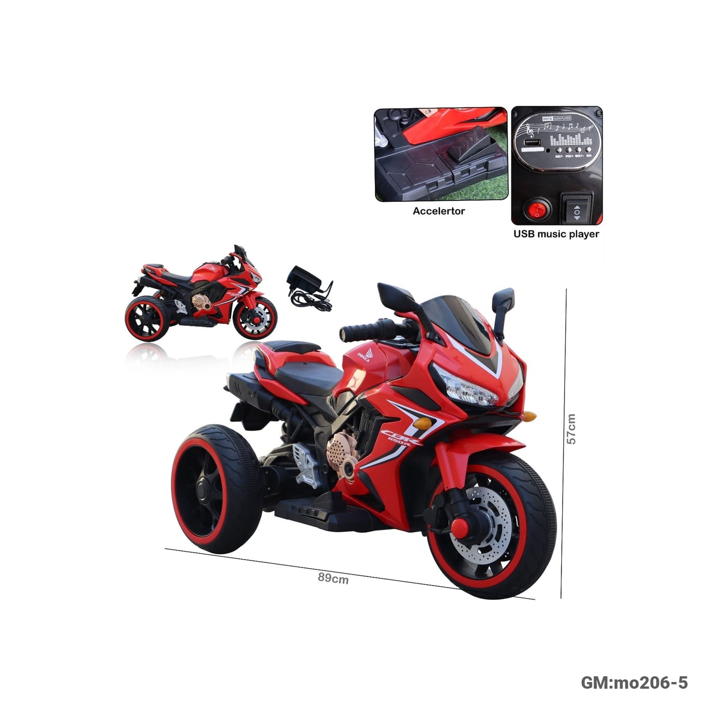 Children Electronic Motorcycle "mo206-5"