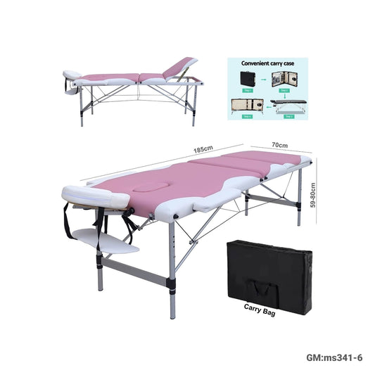 Foldable Portable Aluminum Massage Bed "ms341-6"