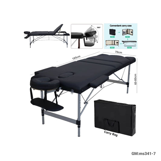 Foldable Portable Aluminum Massage Bed "ms341-7"