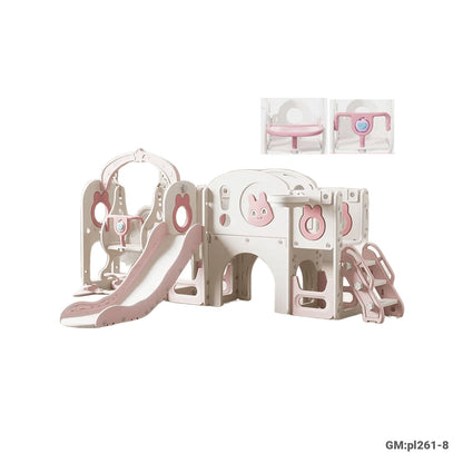3 in 1 Kids Slide & Swing Set (pl261-8)